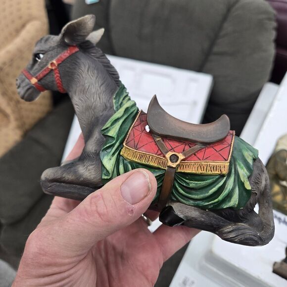 Creche De Noel 13 Piece Nativity Set Kirkland Hand Painted Christmas 915694 S1 - Picture 7 of 16